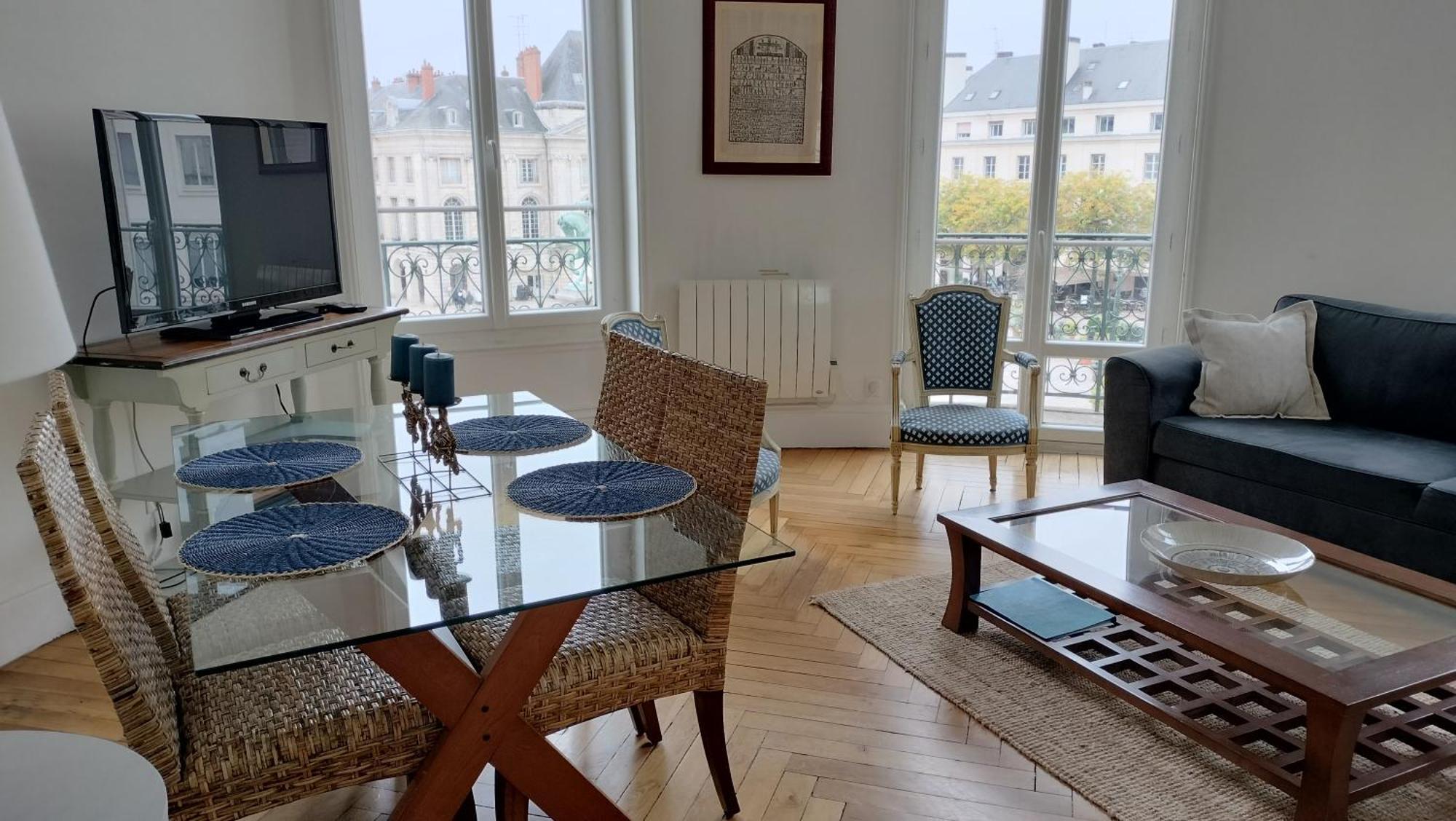 Appartement F3 Au Balcon De La Place Du Martroi Orléans Exteriér fotografie